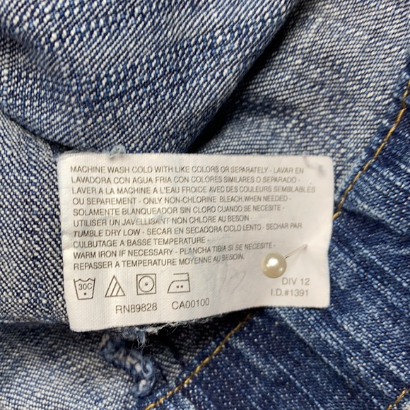 BANDOLINOBLU Jean Jacket Size: Medium - Picture 16 of 17